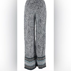 Rose & Thyme Paisley Boho Rayon Pants